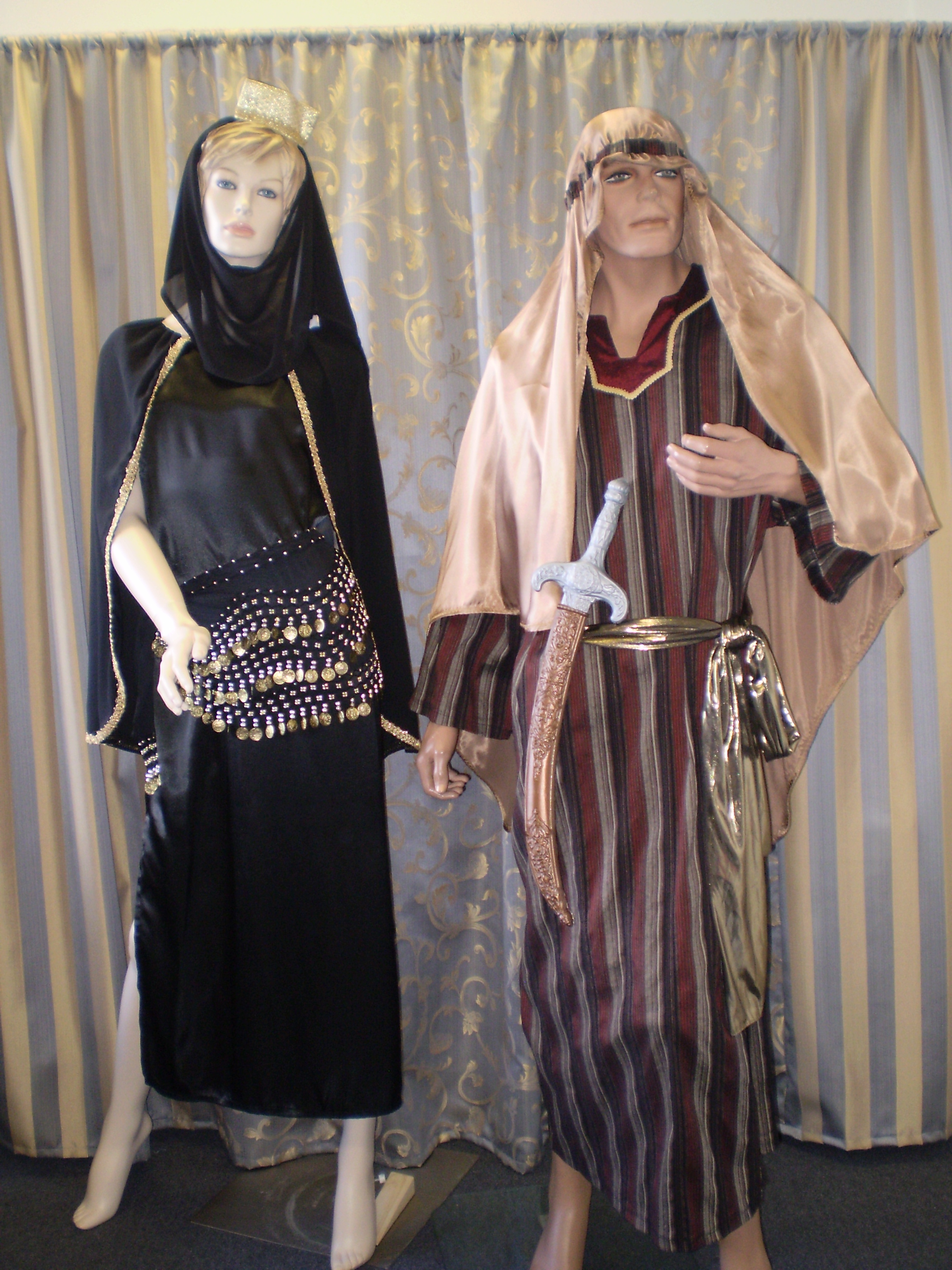 Arabian nights costumes from Harem girls to Sheikhs