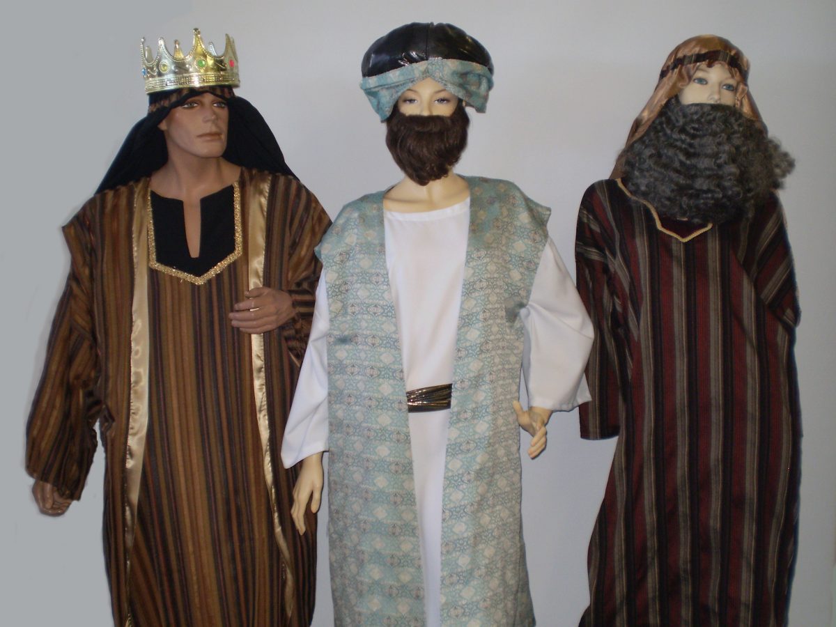 Biblical costumes, Passion play dress up or Nativity scene Acting the