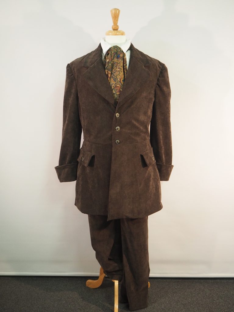Victorian fashion men's suit