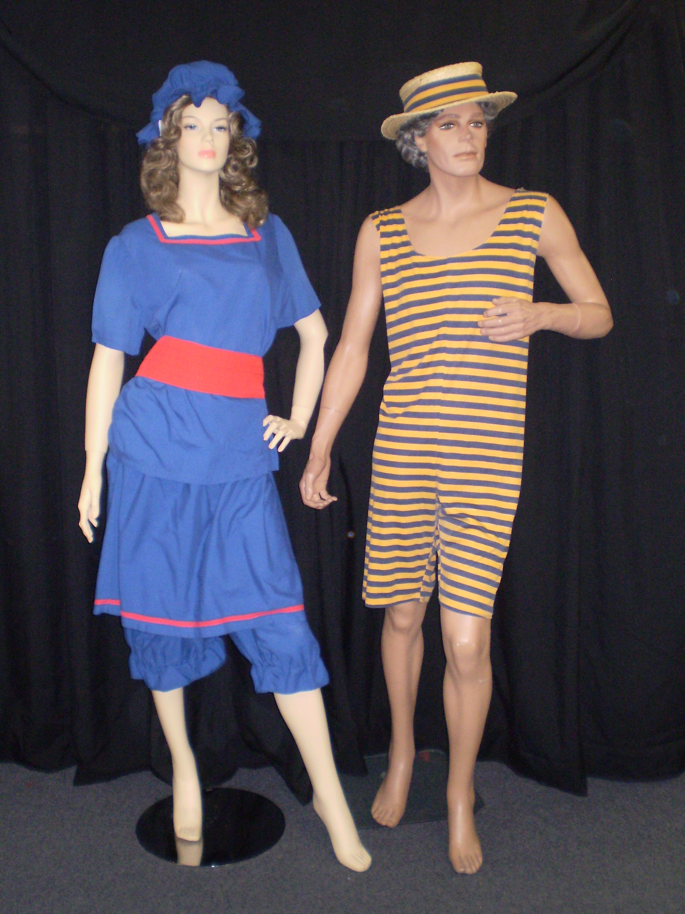 old fashioned bathers