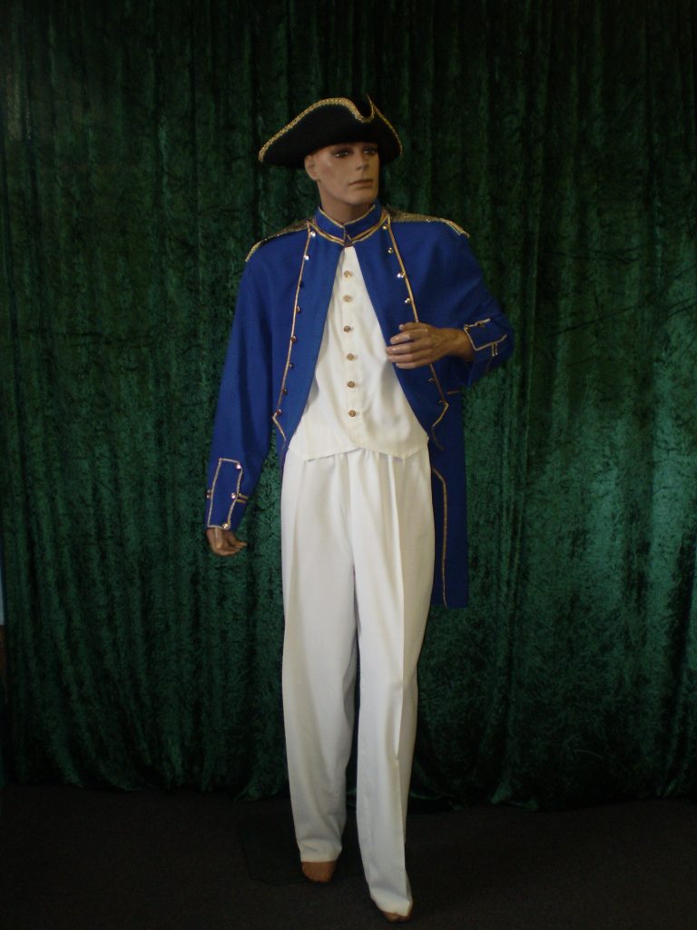 Captain Phillip historical admiral costume