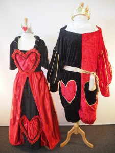 King and Queen of Hearts costumes