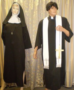 Priest and Nun - Religious costumes
