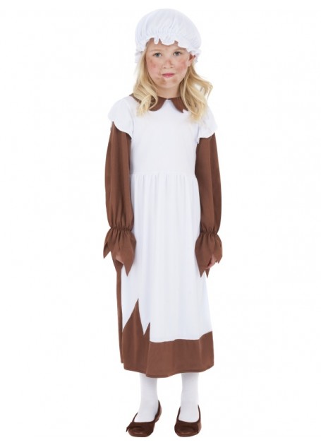 Child's convict or peasant girl costume available to buy