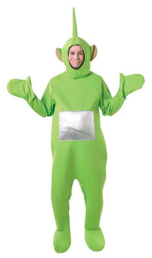 Dispy costume from Teletubbies