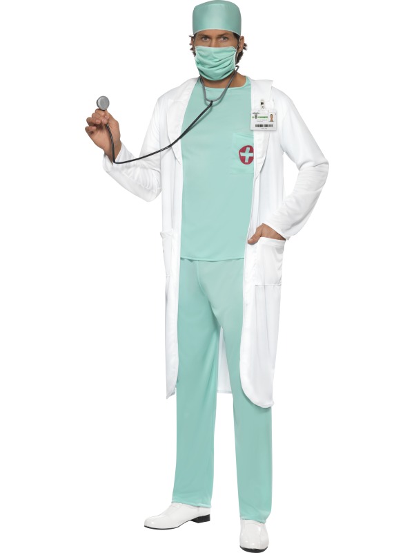Doctors Lab coat and scrubs