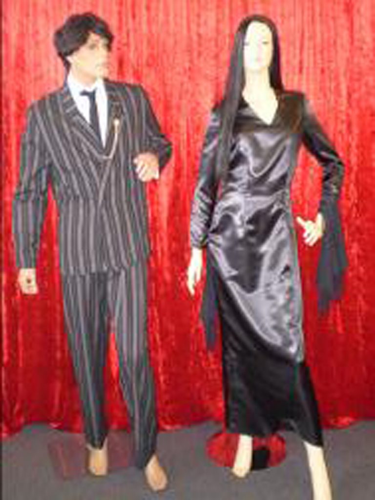 Morticia and Gomez costumes