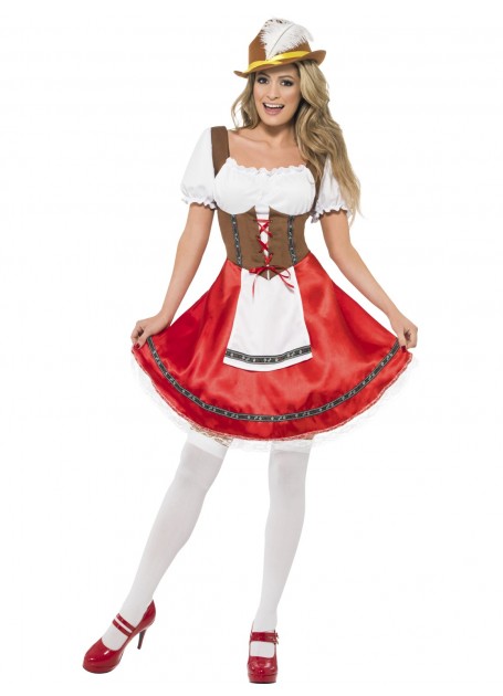 Sexy Bavarian wench costume