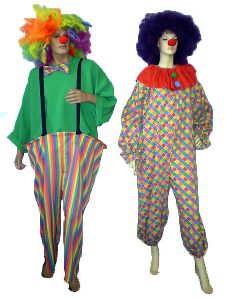 Clown costumes and Clown wigs