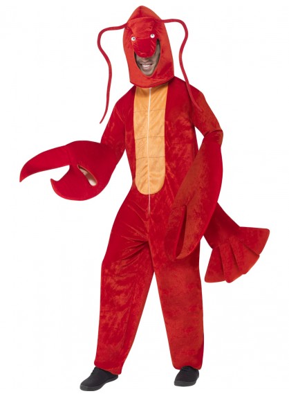 Lobster costume, underwater costume ideas.