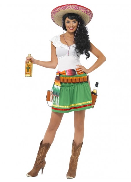 Tequila shooter girl sexy Mexican costume