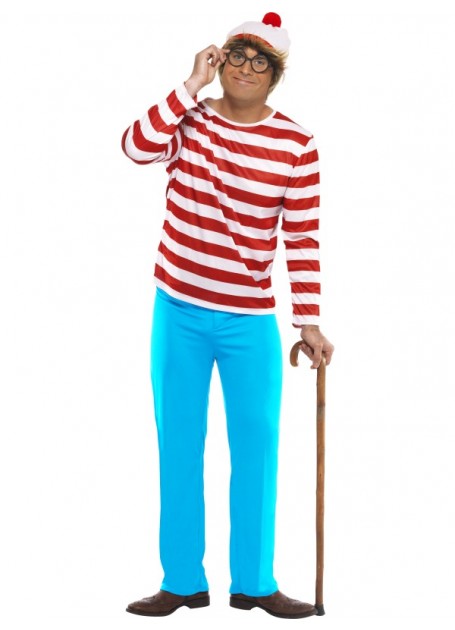 Wheres Wally book character costume.