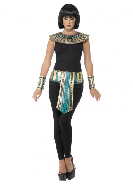 Egyptian collar, belt & cuffs