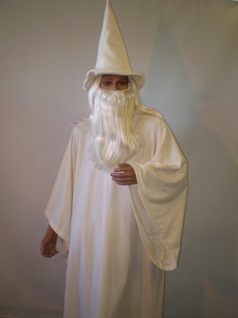 Gandalf the White, Lord of the rings wizard costume