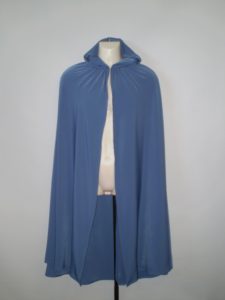 Winter is Coming Game of Thrones blue Hooded cape