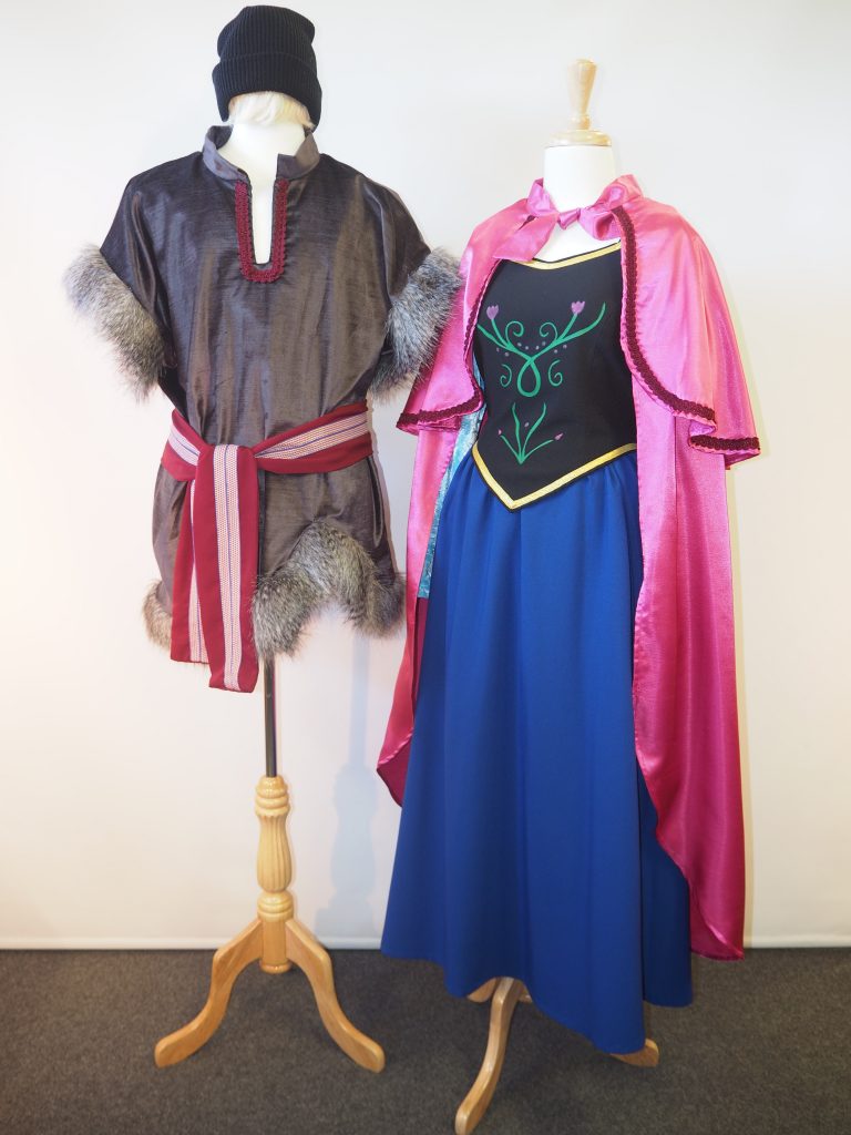 Frozen costumes for adults Kristoff and Anna