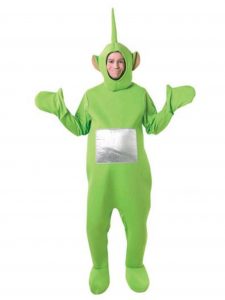 Green fancy dress ideas Dispy costume from Teletubbies