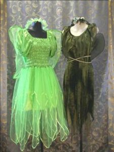 Adult green fairy costumes