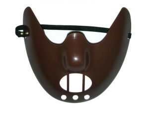 Hannibal Lecter mask 80's movie character