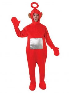 Costumes starting with t or p Po from Teletubbies