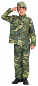 Child's soldier costume