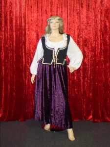 Plus size Medieval costumes for women