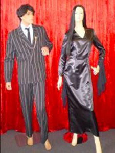 Morticia and Gomez costumes