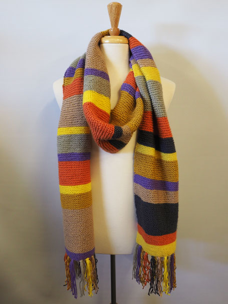 Dr Who scarf