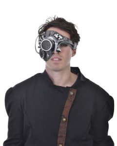 Steampunk half mask