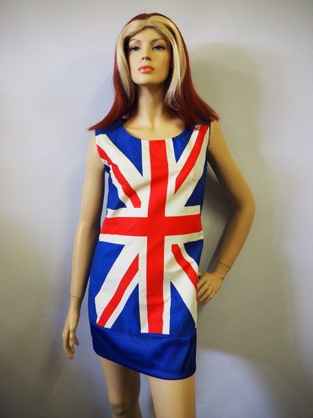 Ginger Spice costume & wig