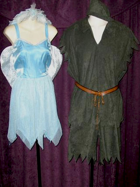 Peter Pan & Tinkerbell costumes