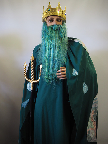 King Neptune costume & beard