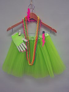 Flouro 80's tutu set