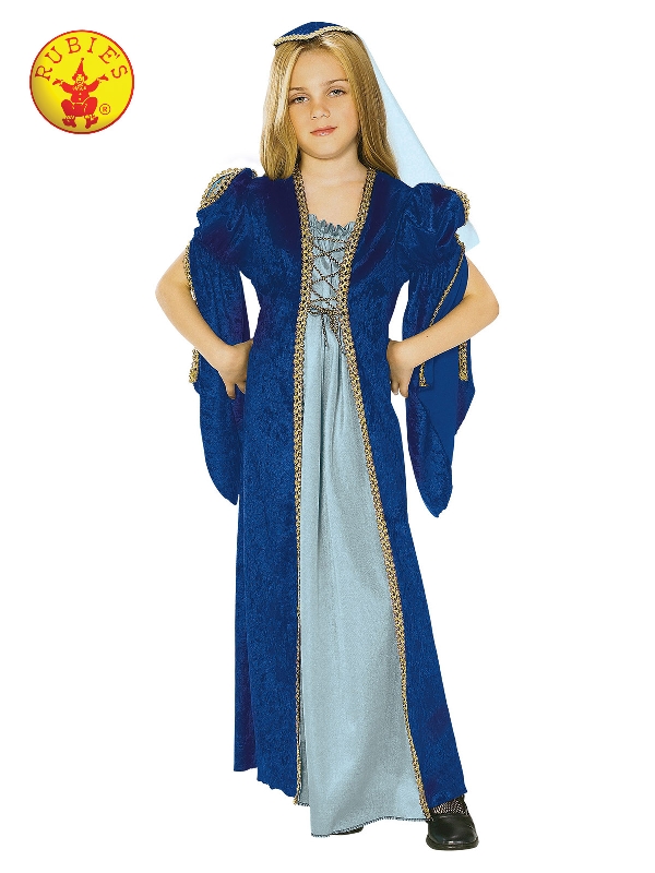 Child's blue Juliet costume