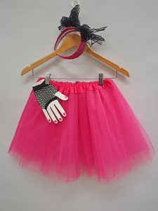 Pink & black 80's tutu set