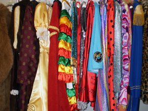 A selection of costumes