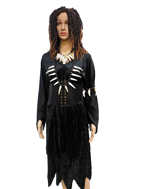 Voodoo Priestess Witch Doctor costume