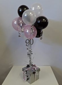 Balloon table decorations