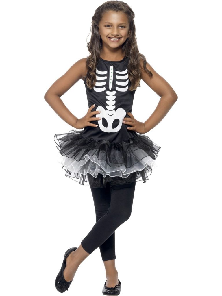 Child's skeleton tutu