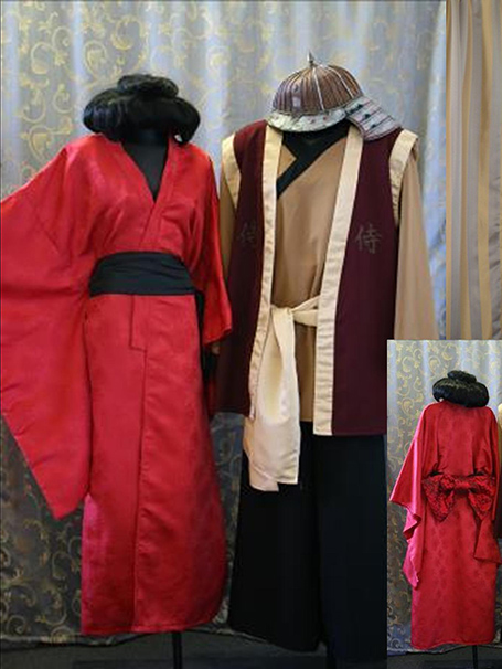 Geisha & Samurai costumes