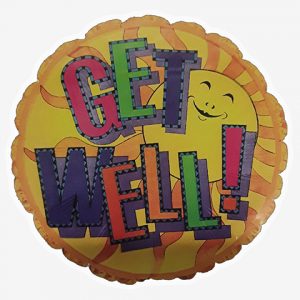 Get well sunshine balloon