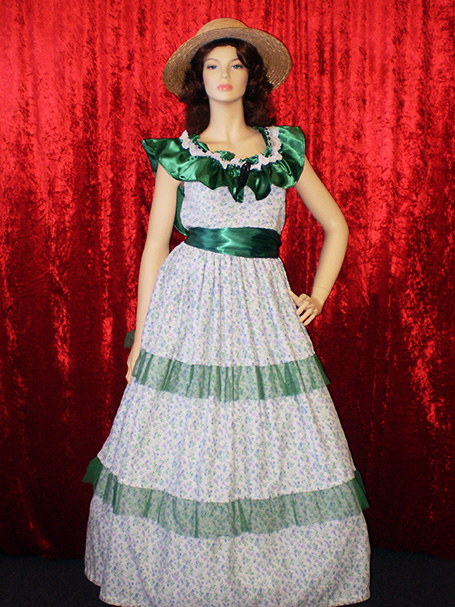 Dress inspired by Scarlett O'Hara in Gone with the Wind