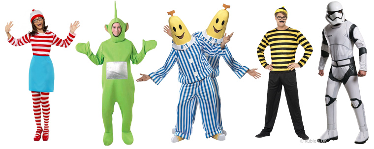 Selection of 90s costumes