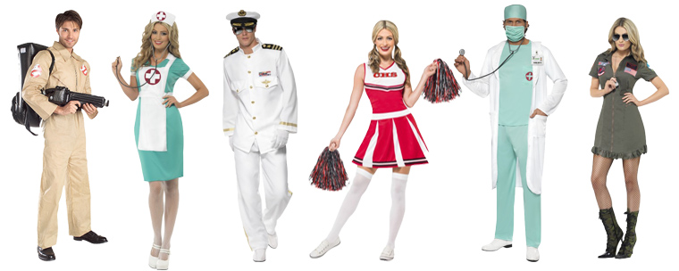 Selection of uniform costumes