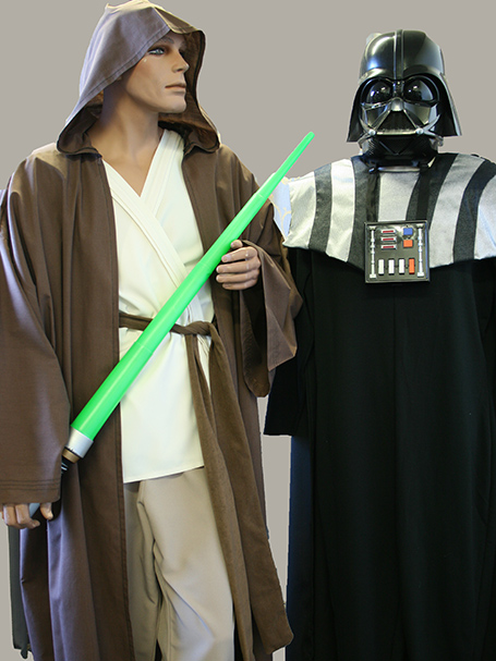 Darth Vader & Jedi costumes