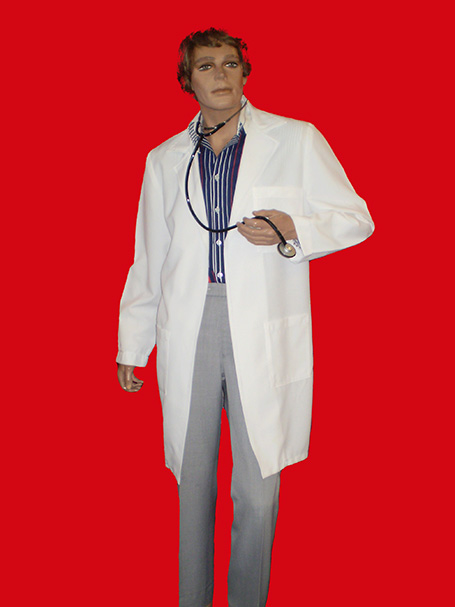 Doctor costume or lab coat