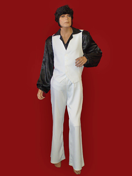 John Travolta, Saturday Night Fever costume, Sydney costume shop