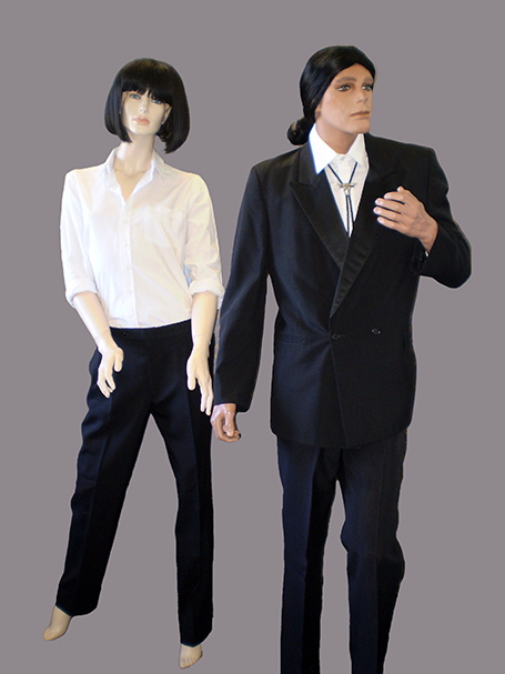 Pulp Fiction costumes Uma Thurman & John Travolta