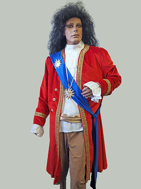 King Louis XIV Sun King costume
