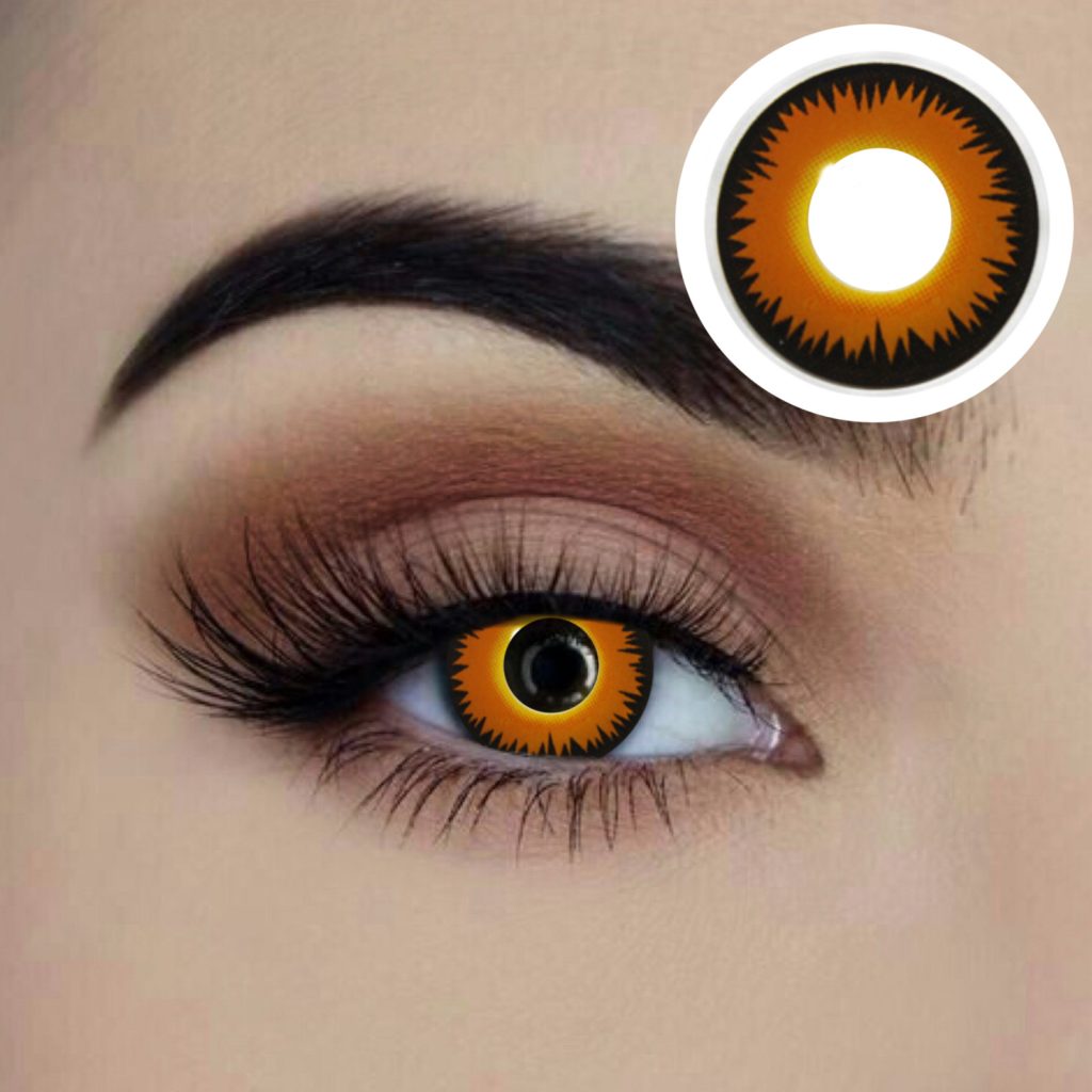 Were wolf cosplay  contact lenses available to buy in Carlingford, Sydney at Acting the Part Costume shop